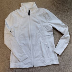 NWT Talbots Activewear Jacket White Size Petite Small